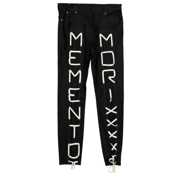 Authentic Gucci Black Memento Mori Jeans - Picture 4 of 12